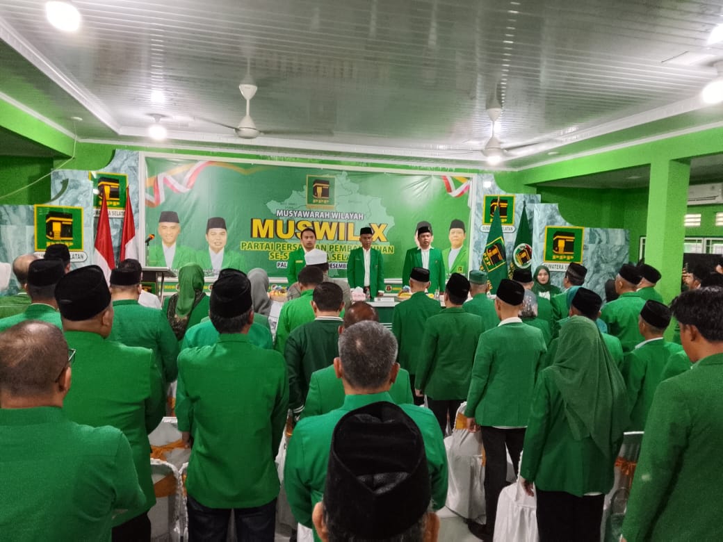 Muswil X PPP Sumsel Digelar, DPP Tegaskan Target Kembali ke Parlemen Harga Mati